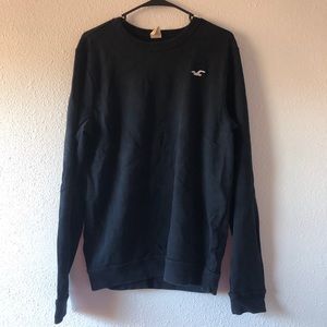 Navy Blue Hollister Crewneck